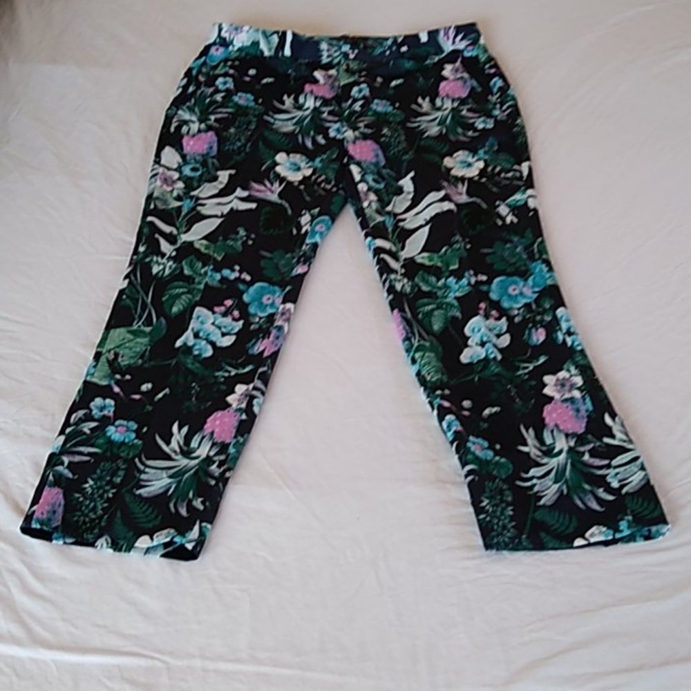 Floral Dress Pants (Size 6)